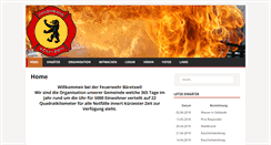 Desktop Screenshot of feuerwehr-baeretswil.ch
