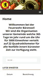 Mobile Screenshot of feuerwehr-baeretswil.ch
